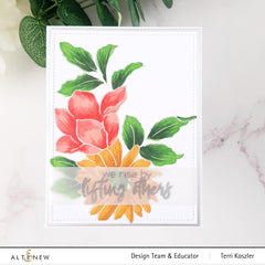 Hot Foil Plate & Stencil Bundle Delightful Flowers