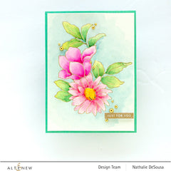 Hot Foil Plate & Stencil Bundle Delightful Flowers