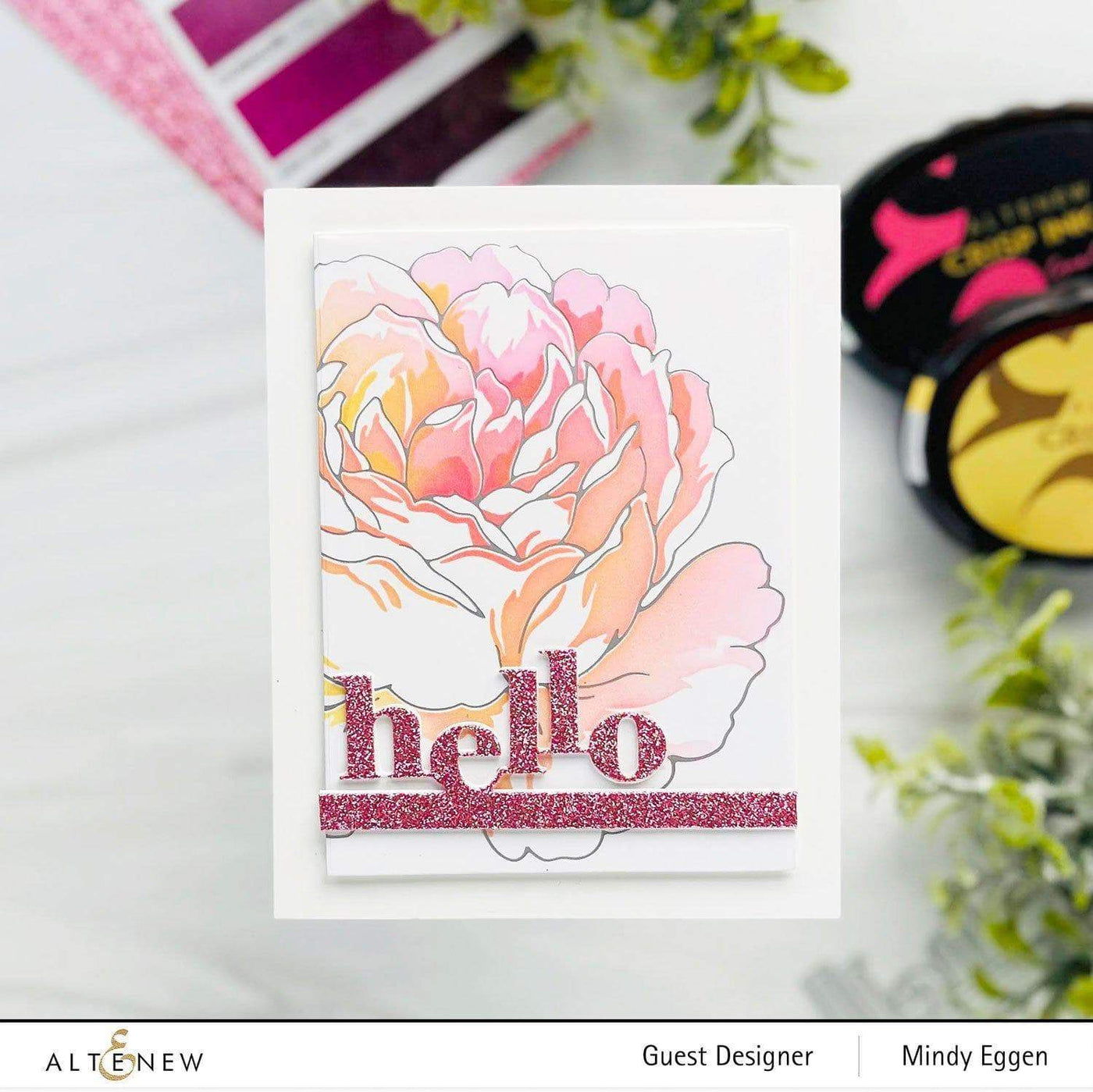 Hot Foil Plate & Stencil Bundle Gilded Rose