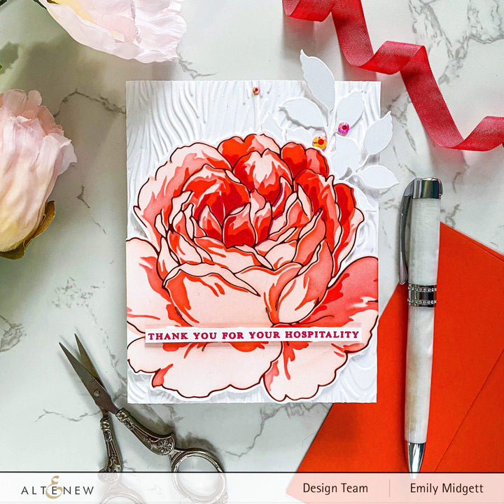 Hot Foil Plate & Stencil Bundle Gilded Rose