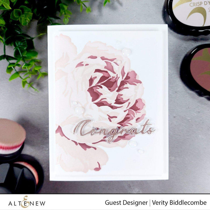 Hot Foil Plate & Stencil Bundle Gilded Rose