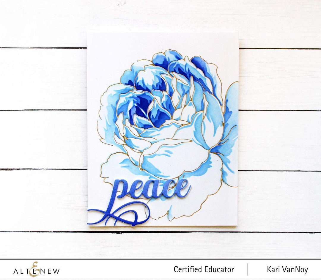 Hot Foil Plate & Stencil Bundle Gilded Rose