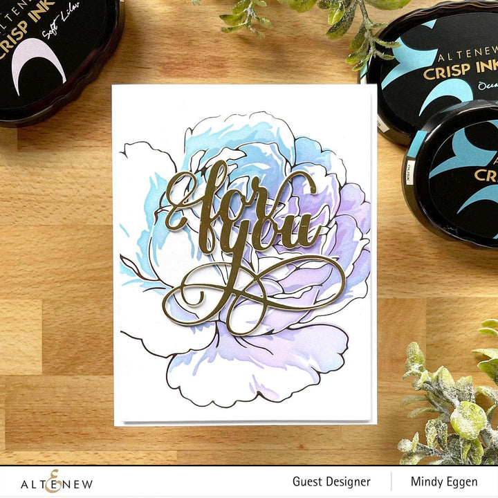 Hot Foil Plate & Stencil Bundle Gilded Rose