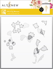 Hot Foil Plate & Stencil Bundle Morning Blooms