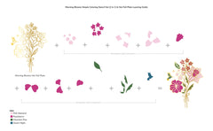 Hot Foil Plate & Stencil Bundle Morning Blooms