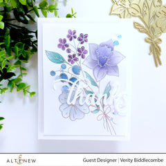 Hot Foil Plate & Stencil Bundle Morning Blooms