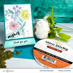 Hot Foil Plate & Stencil Bundle Morning Blooms