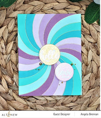 Hot Foil Plate & Stencil Bundle Rainbow Burst
