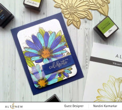 Hot Foil Plate & Stencil Bundle Vibrant Florals