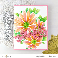 Hot Foil Plate & Stencil Bundle Vibrant Florals