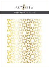 Hot Foil Plate & Stencil & Embellishment Bundle Journey Abroad