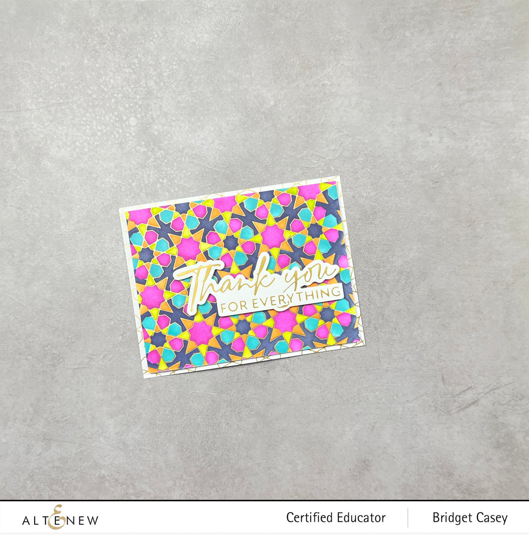 Hot Foil Plate & Stencil & Embellishment Bundle Journey Abroad