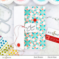 Hot Foil Plate & Stencil & Embellishment Bundle Journey Abroad