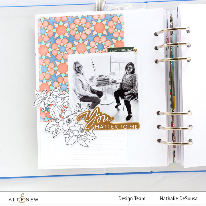 Hot Foil Plate & Stencil & Embellishment Bundle Journey Abroad