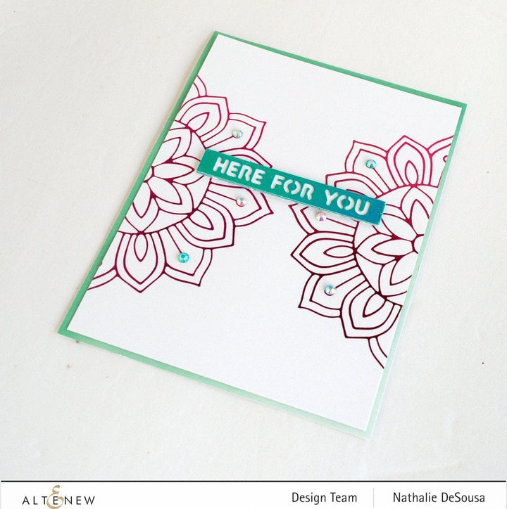 Hot Foil Plate Sunburst Doily Hot Foil Plate & Die Set