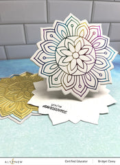 Hot Foil Plate Sunburst Doily Hot Foil Plate & Die Set