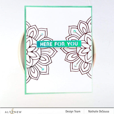 Hot Foil Plate Sunburst Doily Hot Foil Plate & Die Set