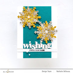 Hot Foil Plate Tiny Festive Patterns Hot Foil Plate Set (4 in 1)