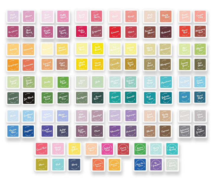 Ink Bundle 102 Fresh Dye Ink Mini Cube Bundle