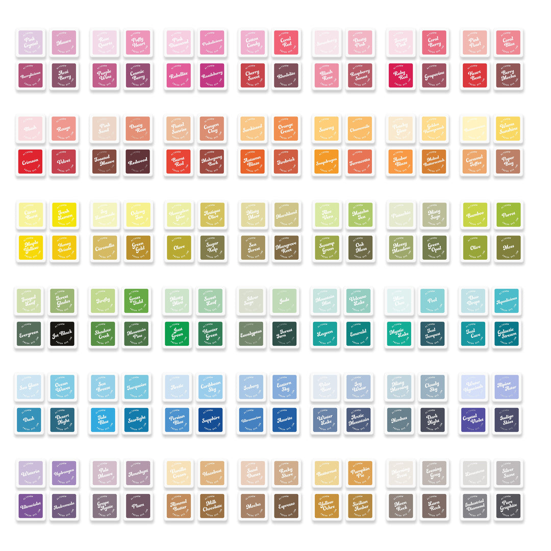 Ink Bundle 42 Fresh Dye Ink Mini Cube Bundle