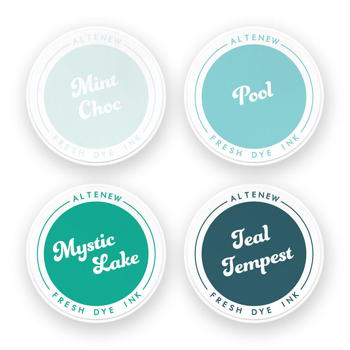 Ink Bundle Aqua Island Fresh Dye Ink