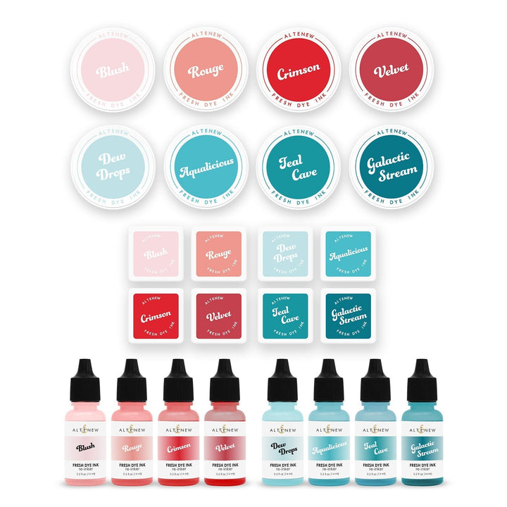 Ink Bundle Atomic Fresh Dye Ink & Mini Cube Bundle
