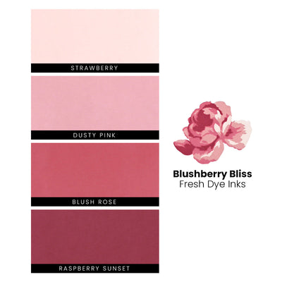 Ink Bundle Blushberry Bliss Fresh Dye Ink