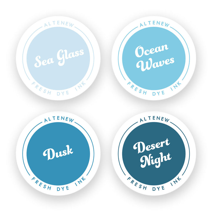 Ink Bundle Cool Summer Night Fresh Dye Ink