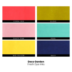 Ink Bundle Deco Garden Fresh Dye Ink