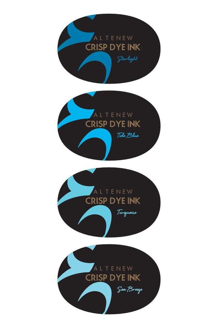 Ink Bundle Deep Blue Seas Crisp Dye Ink