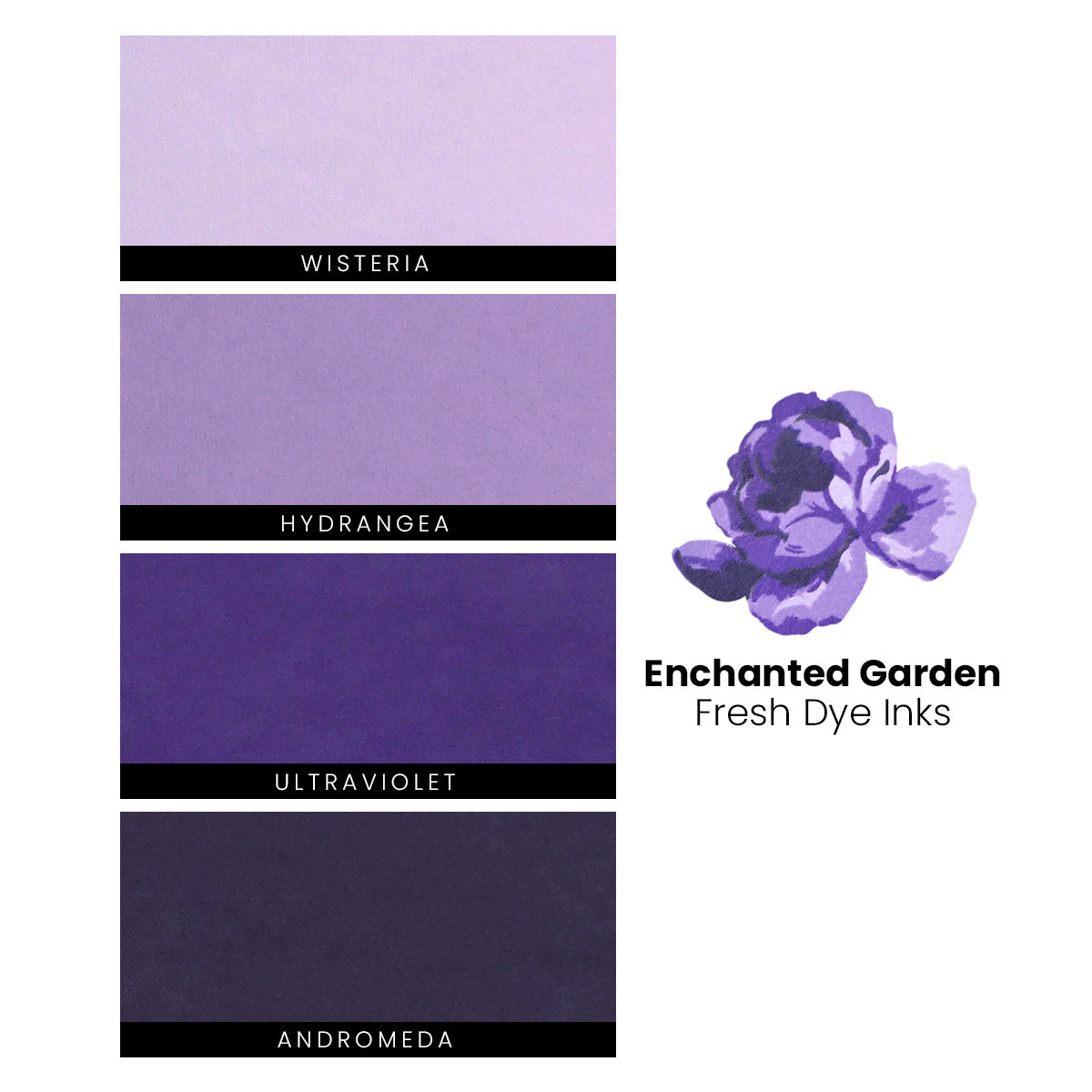 Ink Bundle Enchanted Garden Fresh Dye Ink