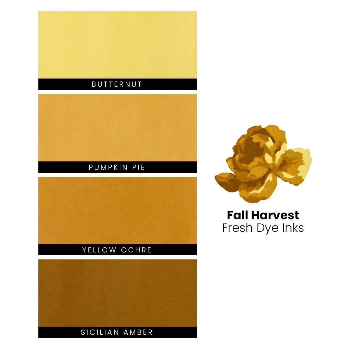 Ink Bundle Fall Harvest Fresh Dye Ink