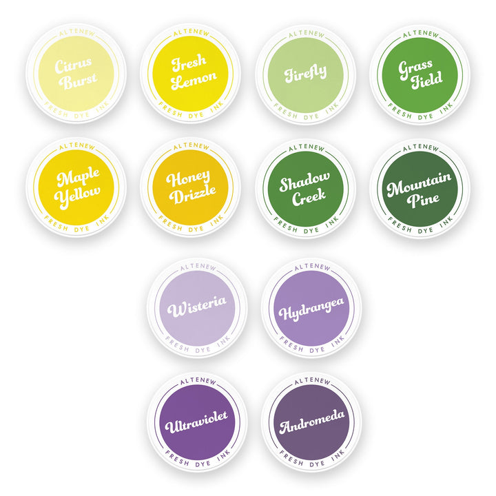 Ink Bundle Forest Fantasy Fresh Dye Ink Bundle