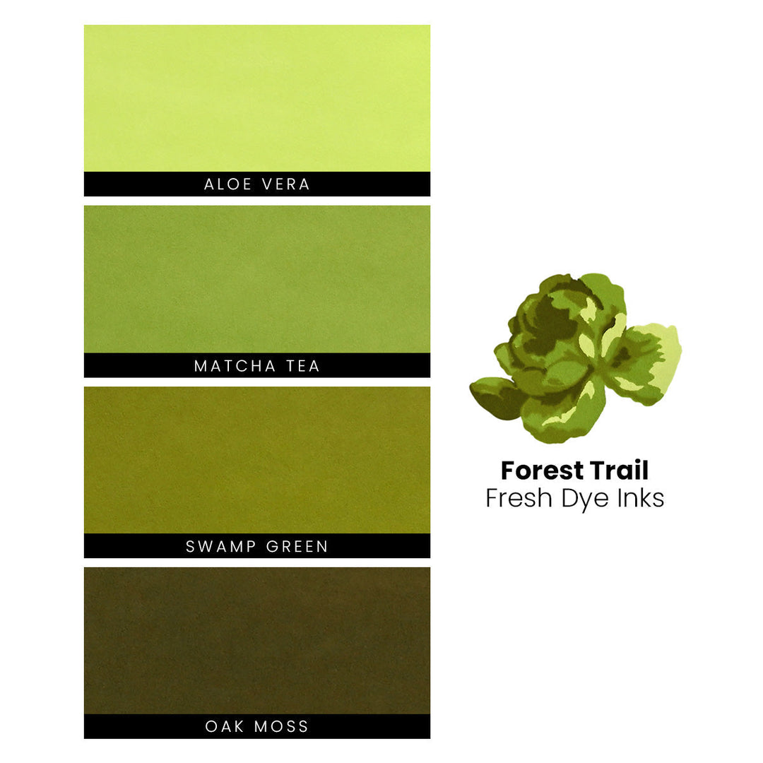 Ink Bundle Forest Trail Fresh Dye Ink