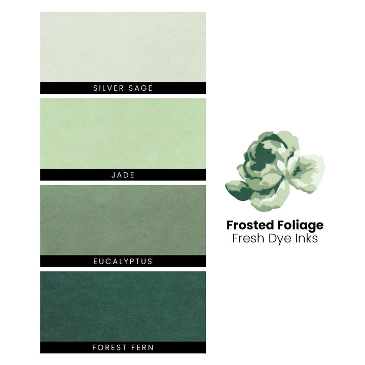 Ink Bundle Frosted Foliage Fresh Dye Ink