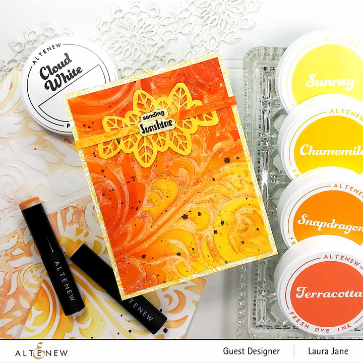 Ink Bundle Golden Sunset Fresh Dye Ink