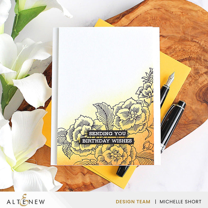 Ink Bundle Golden Sunset Fresh Dye Ink