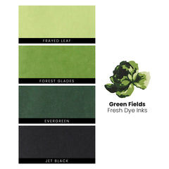 Ink Bundle Green Fields Fresh Dye Ink