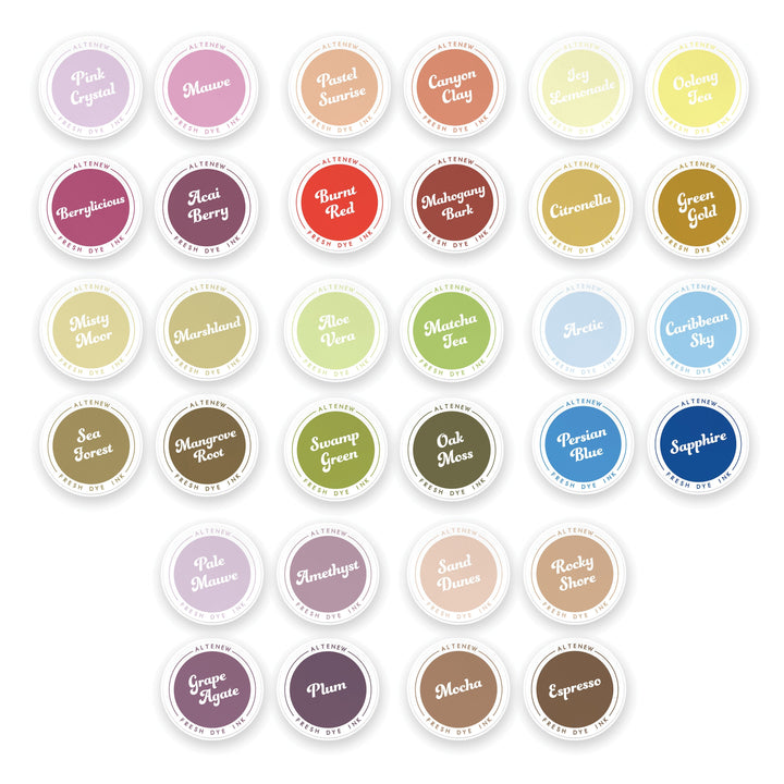 Ink Bundle Kaleidoscope of Colors Fresh Dye Ink Bundle