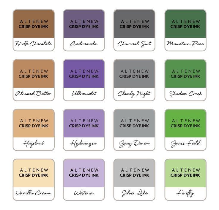 Ink Bundle Mountain Range Crisp Dye Ink Mini Cube Bundle