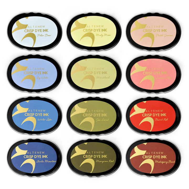 Ink Bundle Quiet Reflections Crisp Dye Ink Oval Bundle