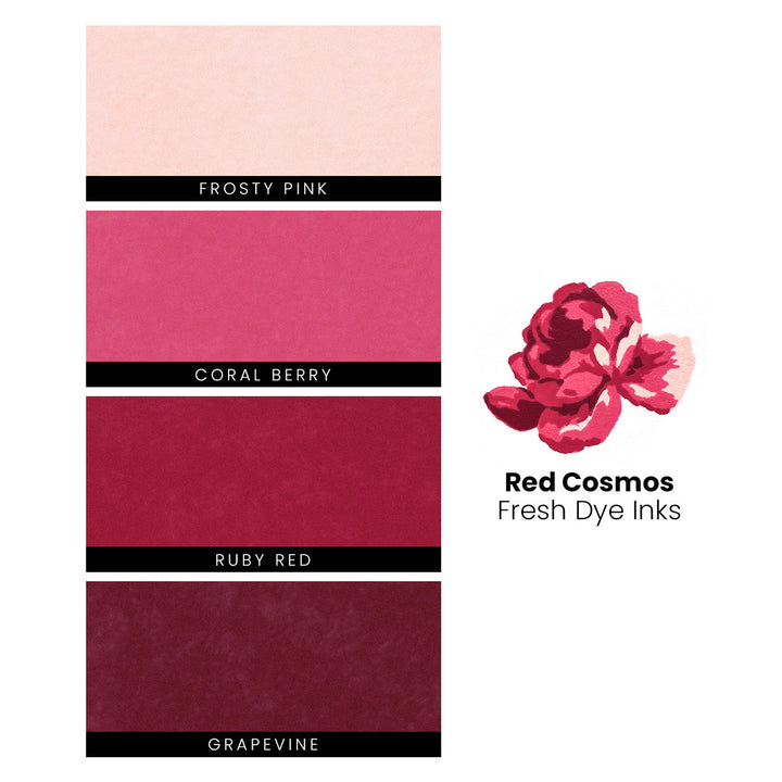 Ink Bundle Red Cosmos Fresh Dye Ink