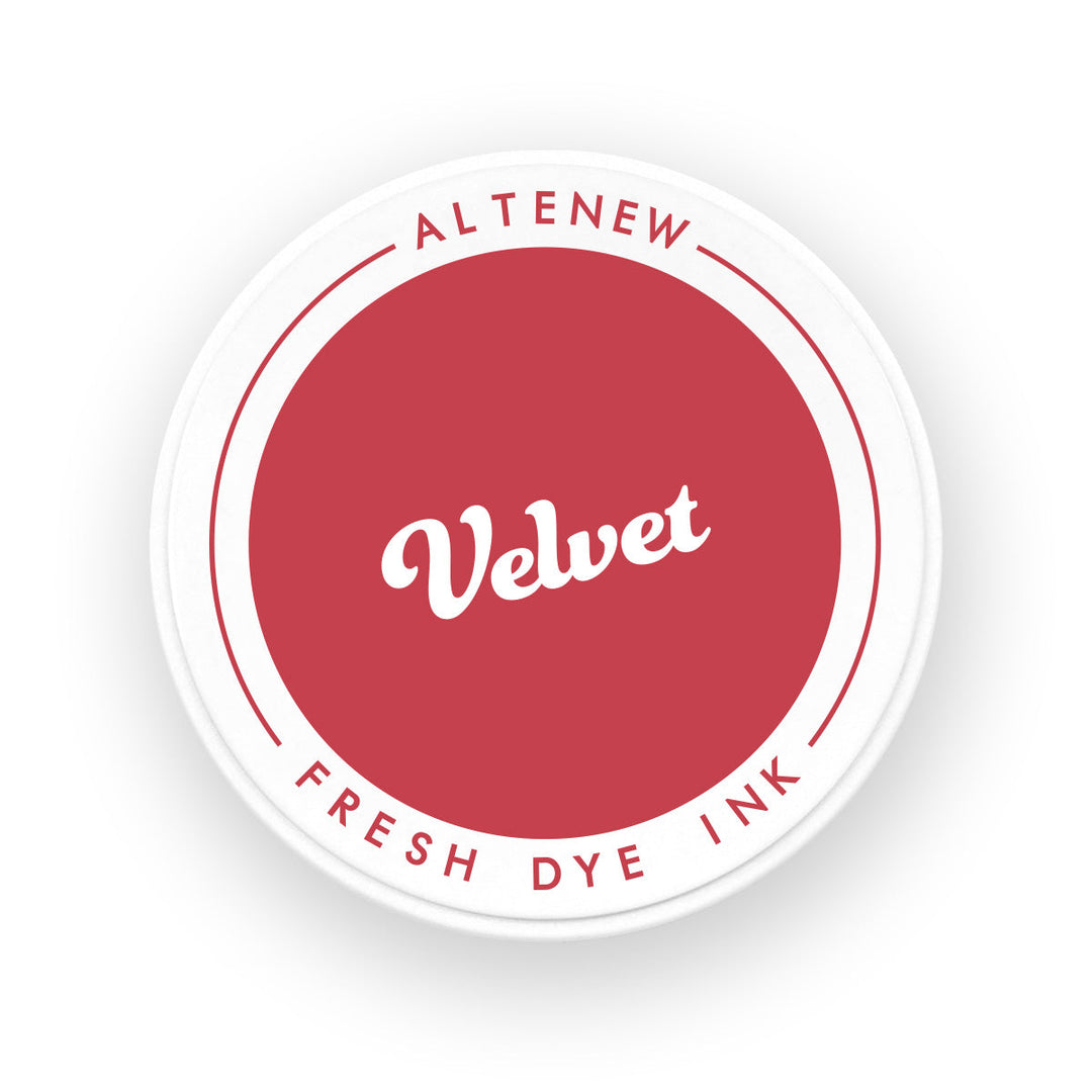 Ink Bundle Red Sunset Fresh Dye Inks (Blush, Rouge, Crimson, Velvet)