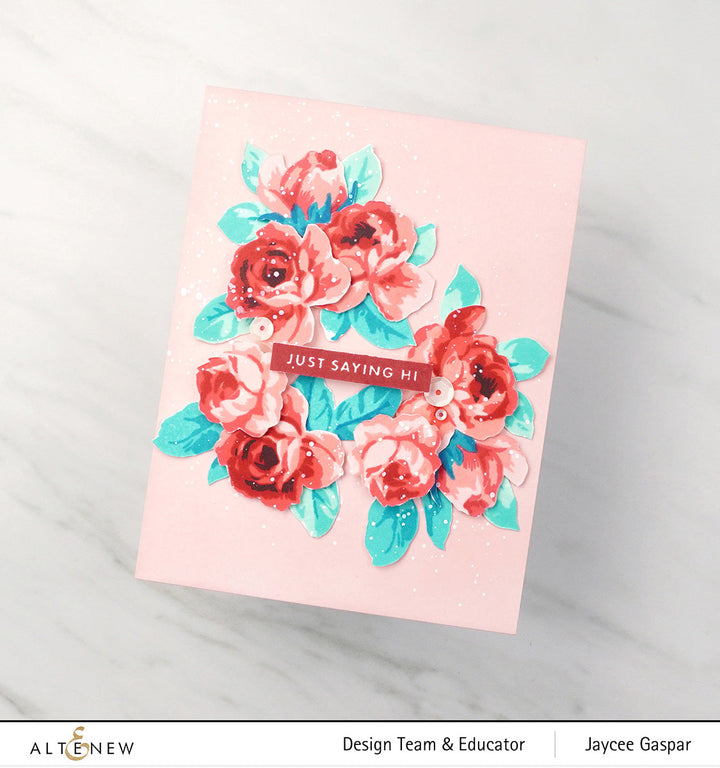 Ink Bundle Red Sunset Fresh Dye Inks (Blush, Rouge, Crimson, Velvet)