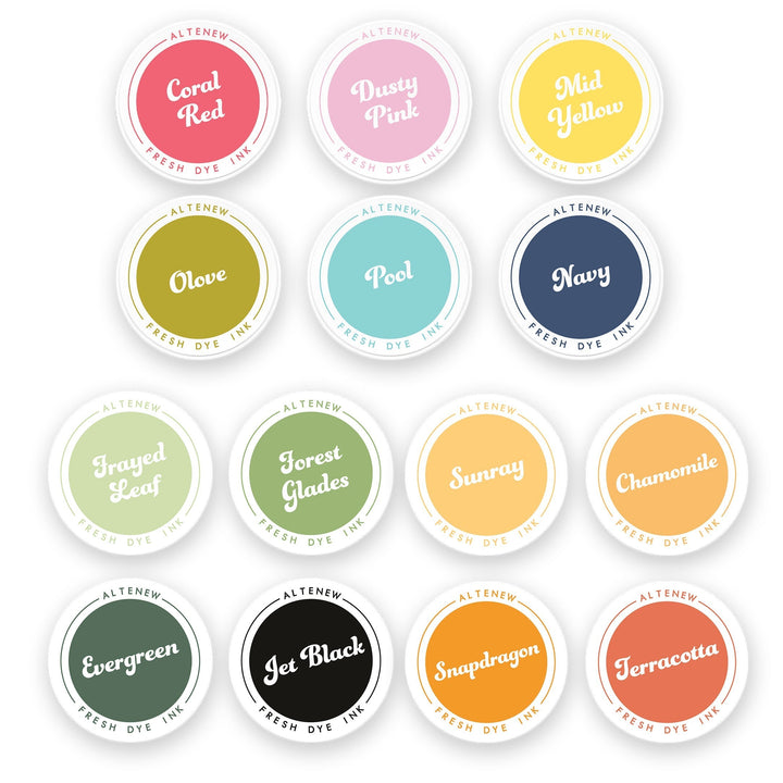 Ink Bundle Scintillating Shades Fresh Dye Ink Bundle
