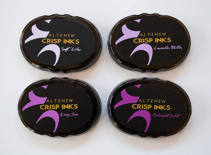 Ink Bundle Shades Of Purple Crisp Dye Ink