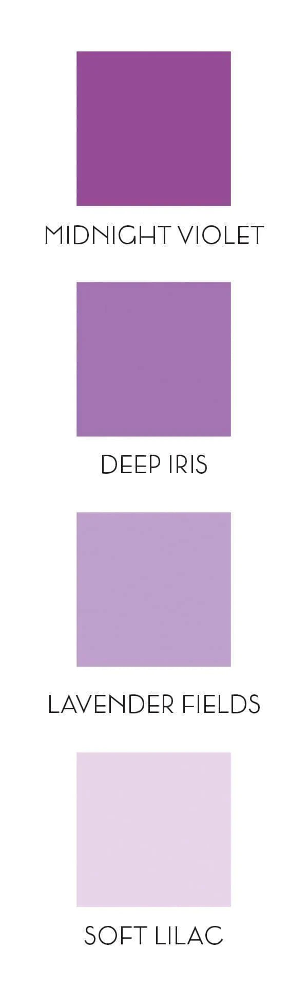 Ink Bundle Shades Of Purple Crisp Dye Ink