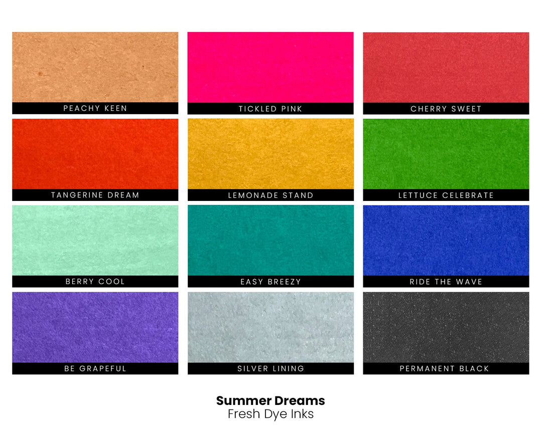 Ink Bundle Summer Dreams Fresh Dye Ink