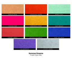 Ink Bundle Summer Dreams Fresh Dye Ink