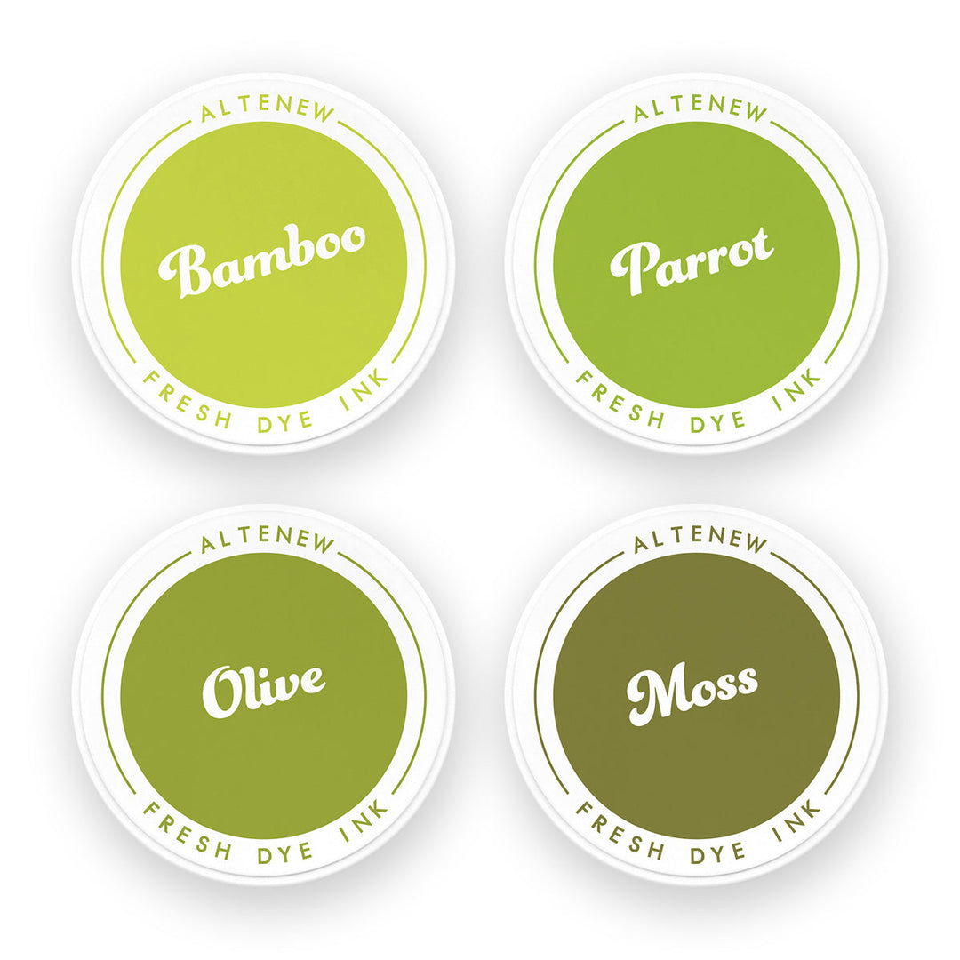 Ink Bundle Tropical Forest Fresh Dye Ink